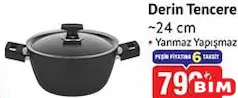 HİSAR OPTİMA DERİN TENCERE 24 CM fiyat ve kampanya bilgisi